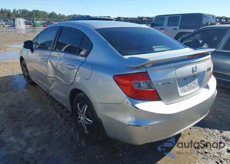 2012 Honda Civic Lx z USA, uszkodzony, nr VIN 19XFB2F50CE070922